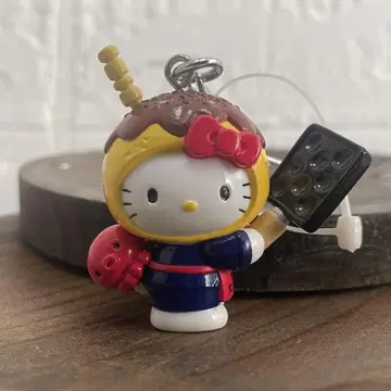 헬로키티 타코야키 키링