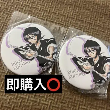 BLEACH EX 원화전 신작 캔뱃지 후목 루키아