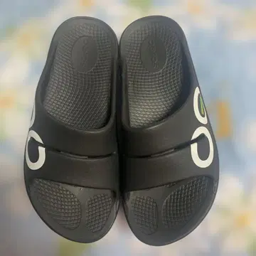Oofos 블랙 우포스 우아 OOFOS Ooahh Sport