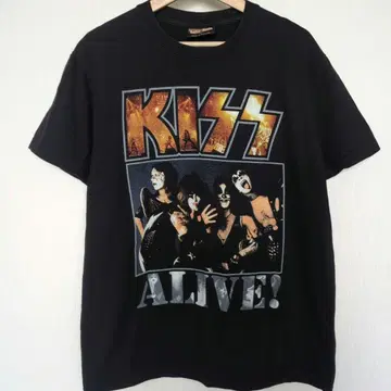 KISS 키스 ALIVE! 티셔츠 L 사이즈