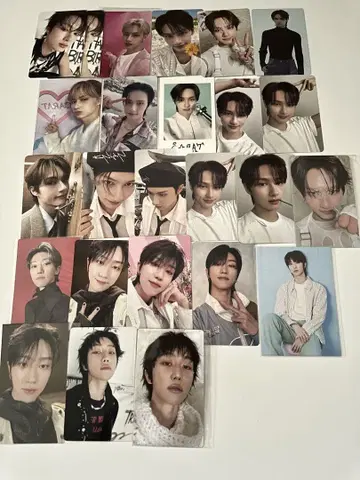 SEVENTEEN 세부치 준 디에이트 트레이딩 카드 정리