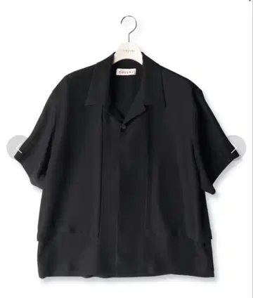 CULLNI 오픈 카라 플랩 셔츠 21SS