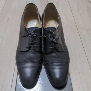 zinnia 여성용 블랙 가죽 신발 끈 힐