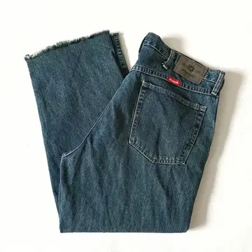 00s USA 기획 wrangler 9050WQS 데님 "밑단 컷오프"