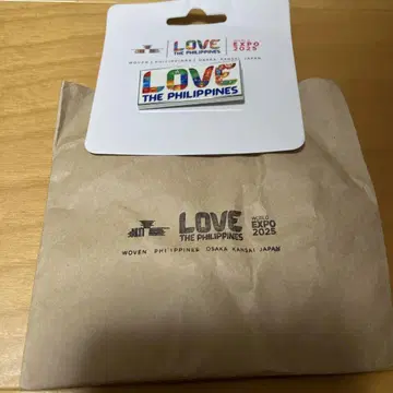 LOVE THE PHILIPPINES 핀 배지 엑스포