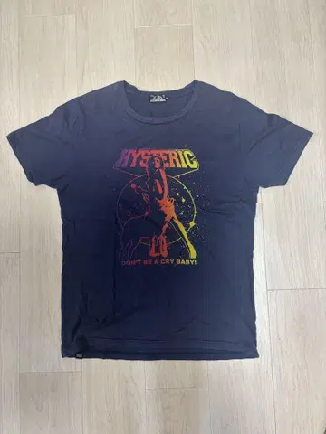 HYSTERIC 네이비 티셔츠 M 사이즈
