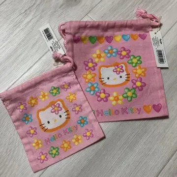 레트로 헬로키티 카오하나 복조리 파우치