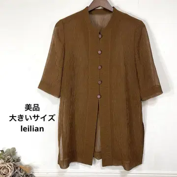 10 새상품급 빅 사이즈 leilian 레리안 셔츠