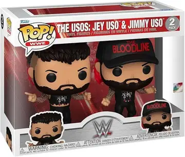 WWE 우소즈 USO & JIMMY USO 2개입 피규어 POP!