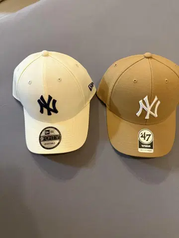 New York Yankees 캡 2개 세트