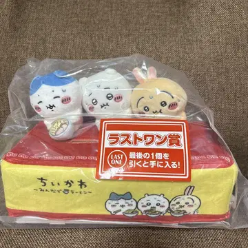 치이카와 제일복권 모두 함께 라면 라스트 원 상 '로' 티슈 케이스