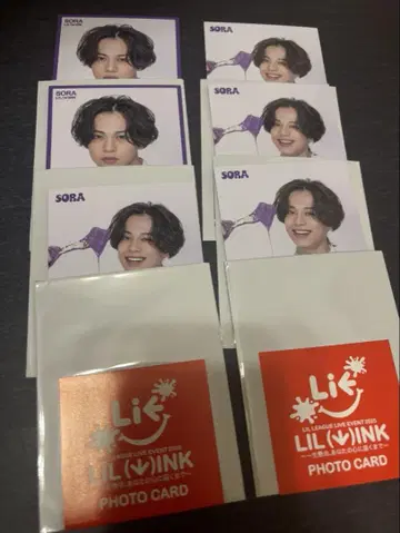 LILLEAGUE LILWINK 난바 아오조라 포토 카드