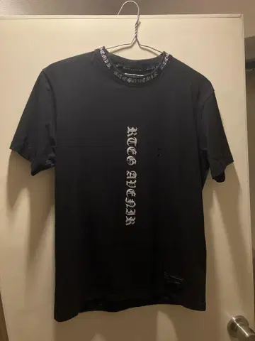 RETRO ENGINE 블랙 티셔츠 RTGE