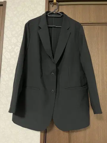 여성용 유니클로 감동 자켓 블랙 3XL