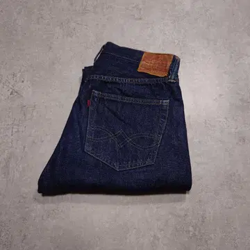 웨어하우스 덕 디거 데님 다크 네이비 귀 달린 W32