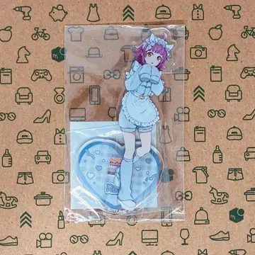 텐노지 리나 아크릴 스탠드 자지메이도페아! ver.