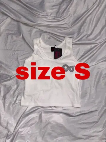 9090 girl OG 로고 글리터 탱크탑 S