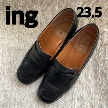 ing 블랙 로퍼 23.5