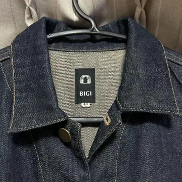 BIGI 다크 데님 데님 자켓 40