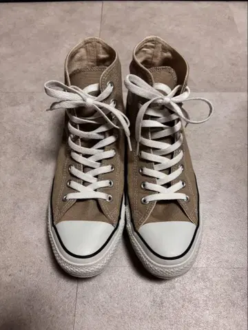 CONVERSE ALL STAR 하이컷(베이지, 27.5cm)