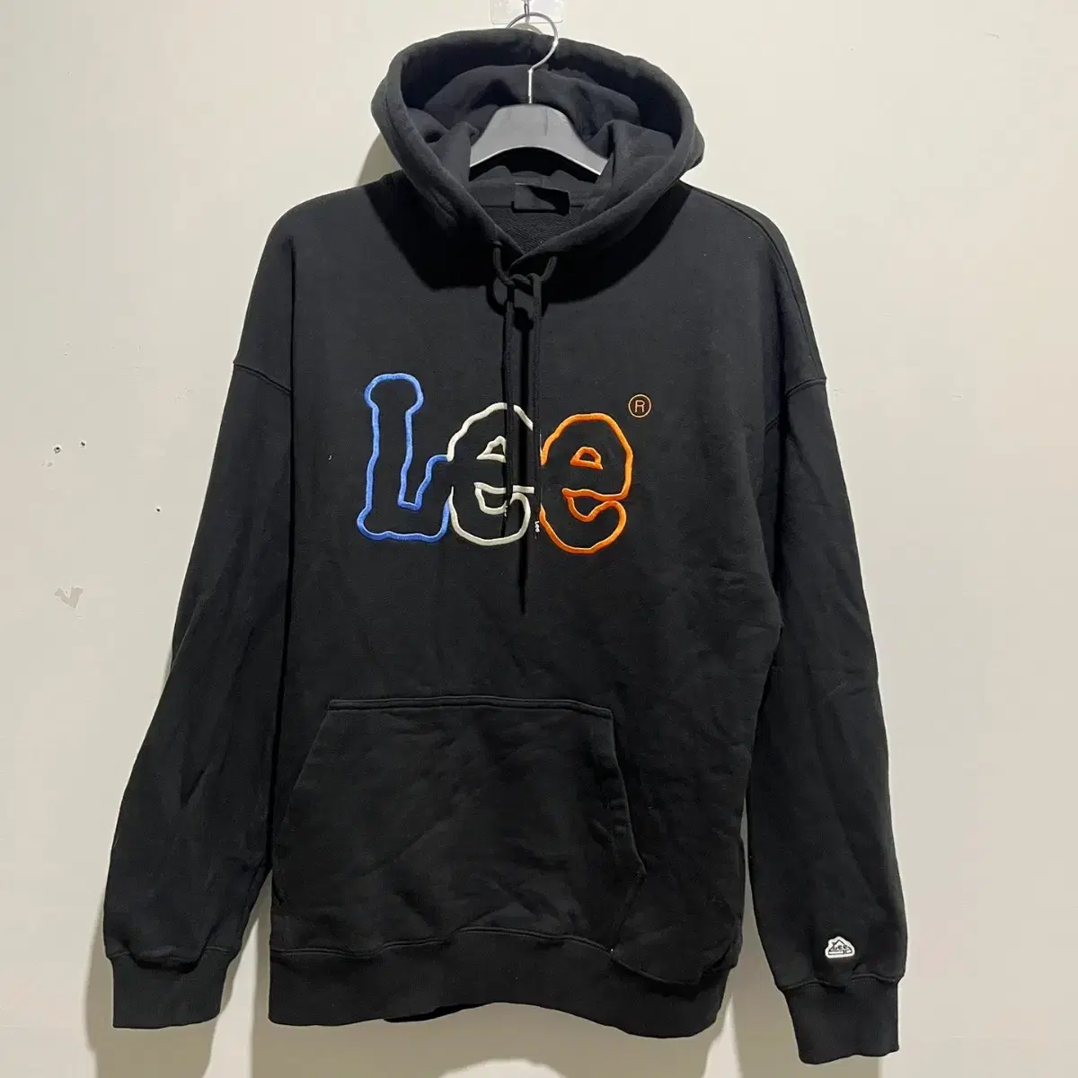 LEE | Lee Small Twitch Logo Hoodie Gray, lee Hoodie on