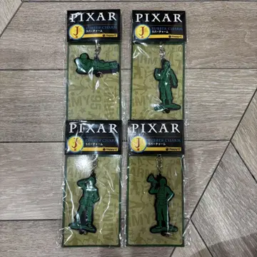 PIXAR 피규어 스트랩 4개 세트