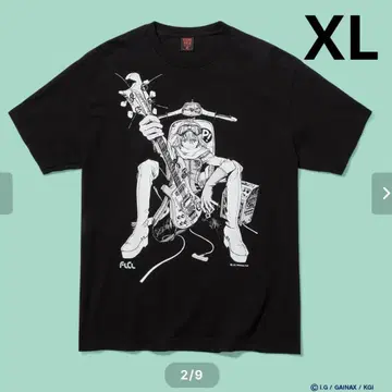 Geeks Rule FLCL 티셔츠 XL 블랙