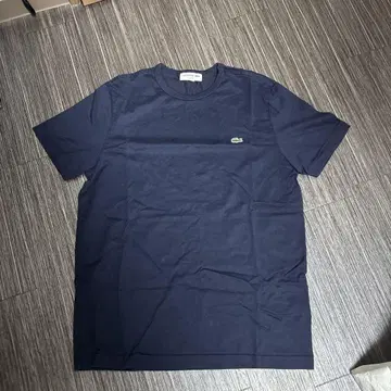 Lacoste 네이비 크루넥 티셔츠 US M