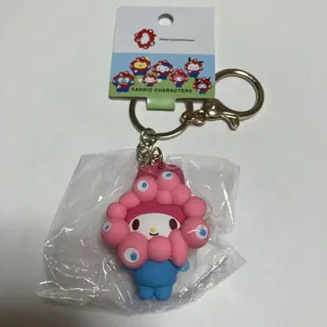 마이멜로디 마이쿠마이쿠 나리키리 입체 마스코트 키링 오사카 간사이 엑스포