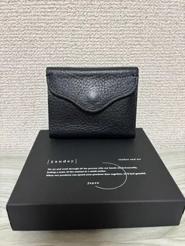 tandey 접이식 지갑 블랙