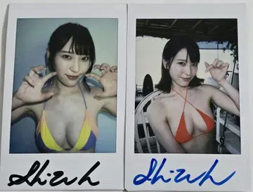 타키모토 시즈카 사인 포함 폴라로이드 세트