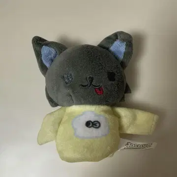 고양이 얼굴 봉제 인형