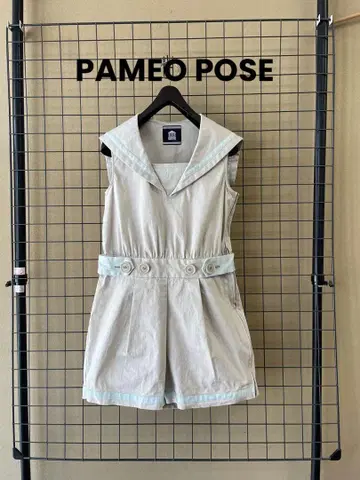 PAMEO POSE 파메오 포즈 세일러 카라 올인원 롬퍼스