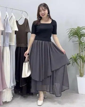 새상품, 택 포함! natural couture 니트 도킹 원피스