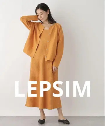 새상품 택 포함 LEPSIM 렙심 2P 세트 원피스 프리 사이즈