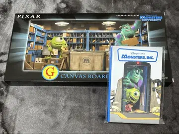 PIXAR 픽사 happy 복권 G상 캔버스 보드 몬스터 주식회사