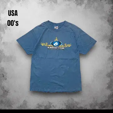 00s NASCAR 빈티지 자동차 티셔츠 포드 레이싱 기업