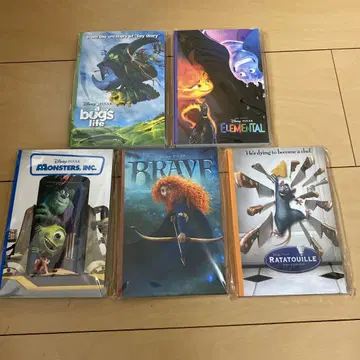 해피 복권 (Happy 복권) 픽사 (PIXAR), H상 엽서 책 5종