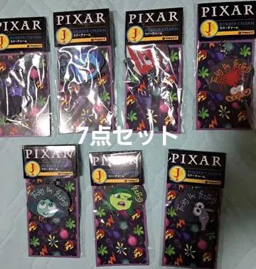 해피 복권 Happy 복권 픽사 PIXAR J상 러버 참 7종