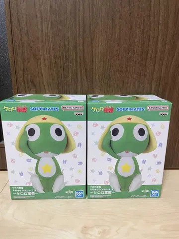 반다이 개구리 중사 케로로 SOFIMATES 피규어 2개 세트