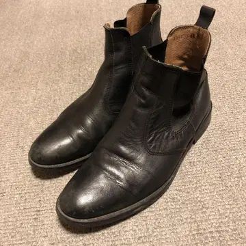 가죽 사이드 고어 부츠 28cm unknown vintage