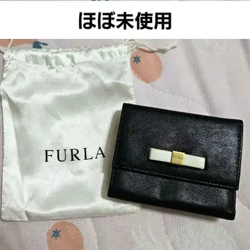 훌라 블랙 3단 폴더형 지갑 수납 가방 포함