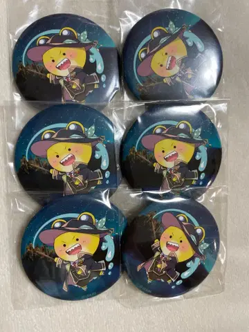 컬러풀 피치 카라피치 시바 캔뱃지 마법 학원