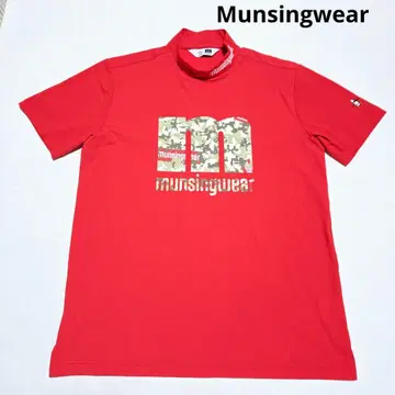 Munsingwear 먼싱웨어 남성용 골프웨어 모크넥 셔츠