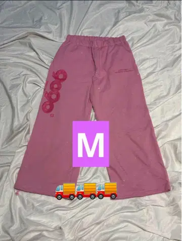 9090 girl OG 로고 지퍼 후드 팬츠 M
