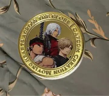 대 캡콤 전 기념 메달 CAPCOM 레온 류 단테