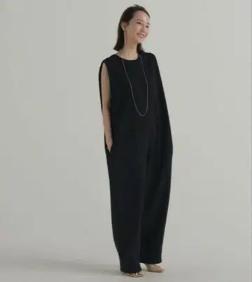 louren georgette wide overall 올인원
