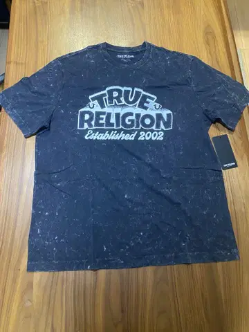 TRUE RELIGION 블랙 티셔츠 2002년 설립