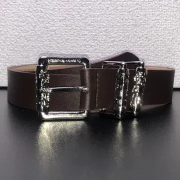 벨트 브라운 전체 길이 100cm 폭 3.4cm 조각 장식 Pu