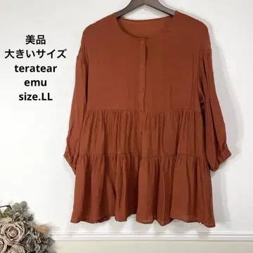 7 새상품급 빅 사이즈 teratear emu 튜닉